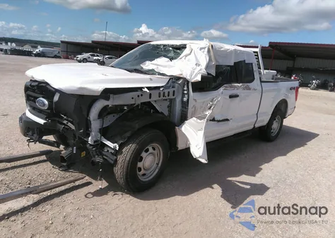 2022 Ford F150 Super Cab из США, поврежденный, VIN 1FTEX1EB1NKE91384